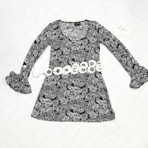 Underwraps A Cut Above 70s "Fab" Retro 3pc Women's Halloween Cosplay Costume